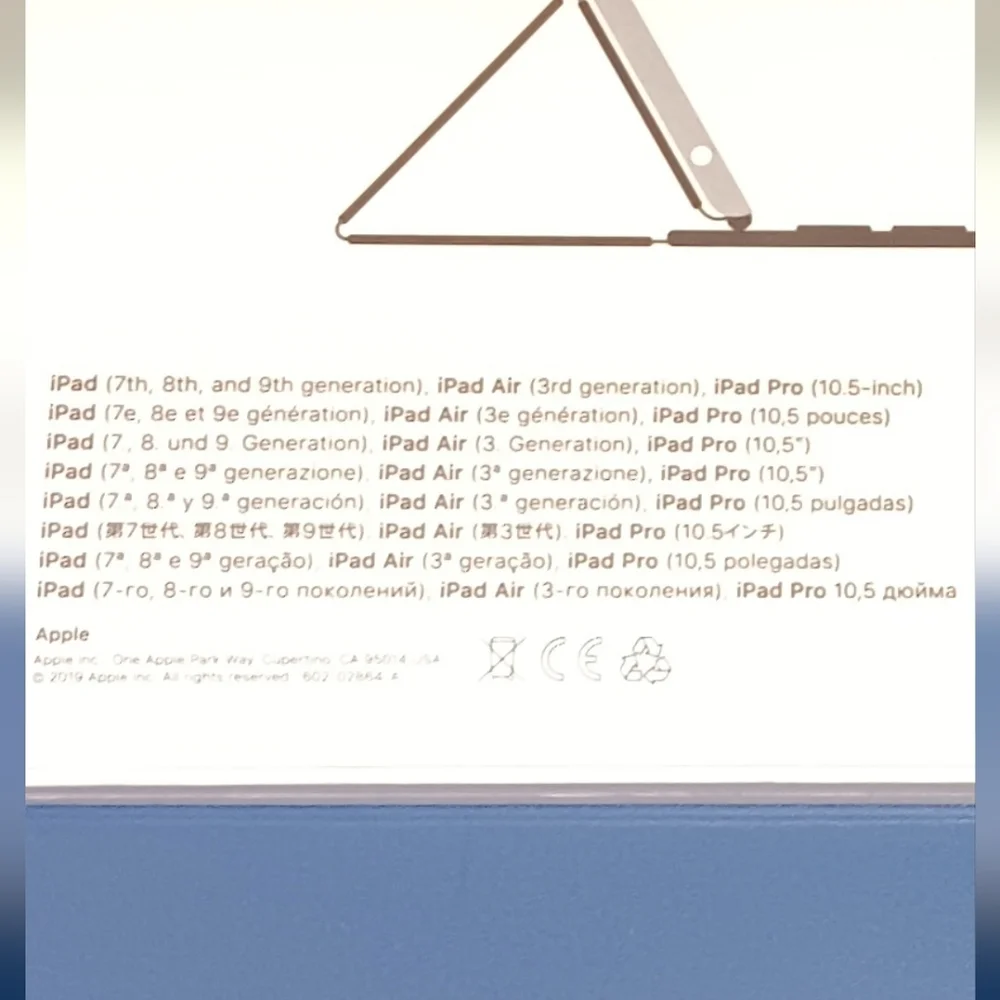 Apple Tablet with Black Keyboard